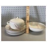 VTG Winfield China ï¿½Dragon Flowerï¿½ Plates, Bowls