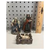 VTG Kï¿½s Collection Nativity Scene Figurines