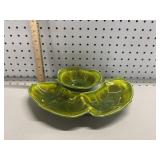 VTG Ceramic California Pottery Leaf-Shaped