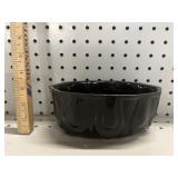 VTG Ceramic Black Tulip Planter Bowl