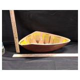 MCM Yellow/Green USA Platter