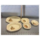VTG Homer Laughlin China Mexicana Plates & Bowls