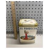 VTG El Producto Blunt Cigar Tin