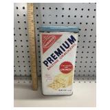 VTG Premium Saltine Cracker Tin