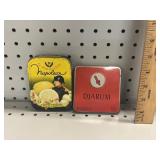 (2) VTG Candy Tins
