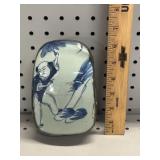 VTG Chinese Blue & White Porcelain Art Box