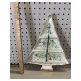 VTG Holt Howard Christmas Tree Dish