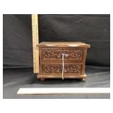 Hand Carved Jewelry Box