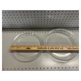 (2) Pyrex Pie Pan Dishes