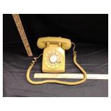 MCM Bell Yellow Rotary Telephone