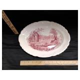 VTG 'English Abbey' Oval Platter