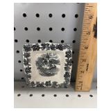 VTG Maling Ceramic Castle Ash Tray