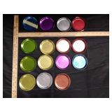 (15) Vintage Aluminum Cup Coasters