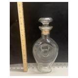 VTG Clear Glass Canadian Mist Decanter