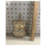 VTG Terra Sancta Guild Brass Wall Plaque