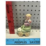 Vtg Lego Ceramic Girl Figurine