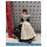 Vtg Madam Alexander Betsy Ross Plastic 8' Doll