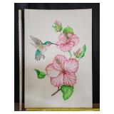 36'x24' Lyn Bernard Floral Painting