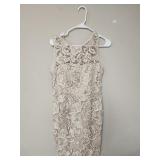 Adrianna Papell Size 14 Laced Sleeveless Dress