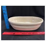 Mountainside Pottery Large Oval Shaped Bowl