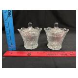 Studio Nova Country Flair Glass Sugar Bowls
