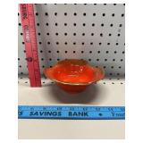 Vtg California Pottery Relish Dish