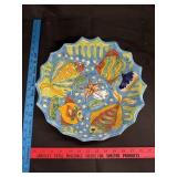 Handpainted Mexican Talavera Style Bowl