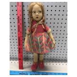 Vtg Italian Felt 16' Doll