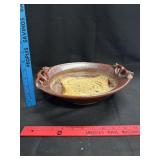 Vtg Stoneware Bowl Signed by Artist