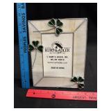 St. Patrickï¿½s Day Themed Stained Glass Pic Frame