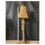 37' Bamboo Style Lamp