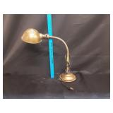 16' Vintage Brass Desk Lamp