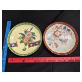 Japanese Enameled Porcelain Handpainted Plates