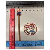 Vintage Howdy Doody Pencil & Patch