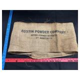 Austin Powder Company Burlap Sack