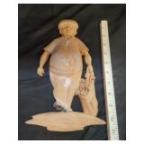 1960s Sexton Metal Wall Hanging 'Man Golfing '