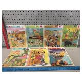 Vtg Golden Disney Frame-Tray Puzzles
