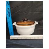 FireKing Anchor Hocking Casserole Dish w/ Lid