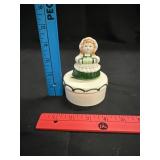 Josef Originals Figural Trinket Box