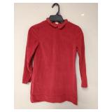 Secretary Women's Velour Shift Dress