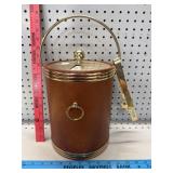 Vintage Kraftware Ice Bucket & Tongs