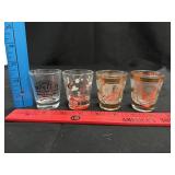 Nashville & San Francisco Shot Glasses
