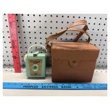 Vintage Valiant 620 Camera & Camera Bag