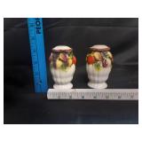 Handpainted Fruit S/P Shakers