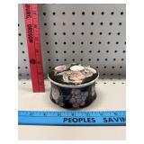 Vintage Chinese Handpainted Porcelain Trinket Dish