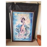 VTG United Airlines Travel Poster Hawaii