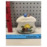 Vtg Ceramic Mushroom Napkin Holder
