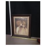 VTG Margaret Kane 'A Little Kiss' Print