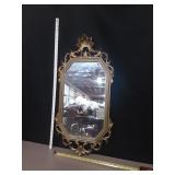 Gold Gilt Hollywood Regency Mirror