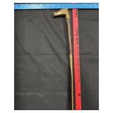 Vtg Long Handle Brass Shoehorn